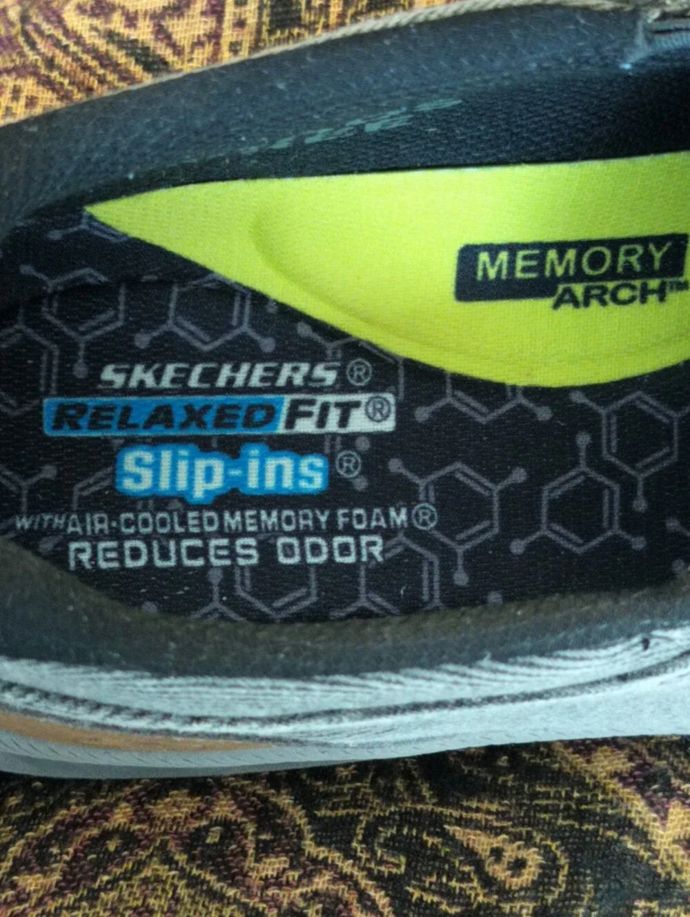 Skechers Men's 11 Hands Free Slip-ins Relaxed Fit Pollard Rohan Gray Loafers
